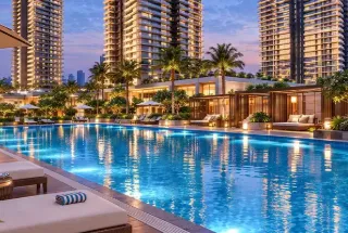 Swimming Pool at Ganga Nine Zero