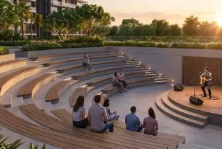 Amphitheatre at Ganga Nine Zero